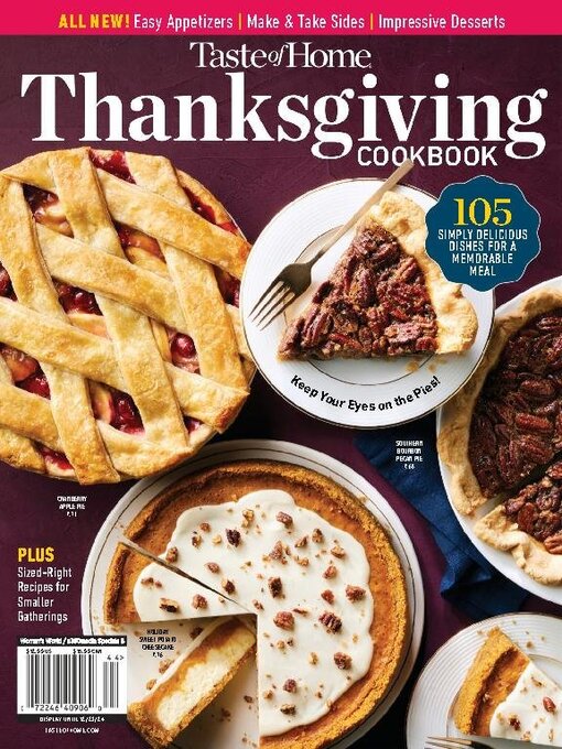 Title details for Thanksgiving Cookbook by Trusted Media Brands Inc. - Available